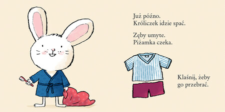 Okładka książki Śpij, króliczku