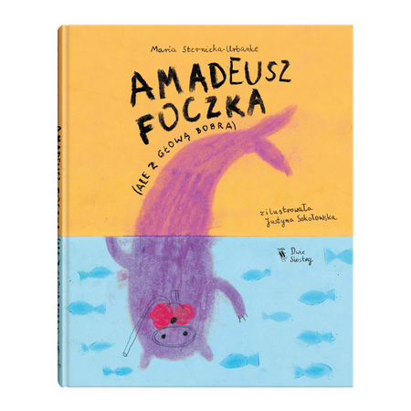 Okładka książki Amadeusz Foczka (ale z głową bobra)