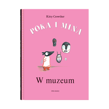 Okładka książki Poka i Mina. W muzeum