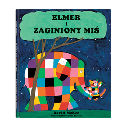 książka Elmer i zaginiony miś